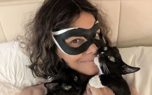 Halle Berry Ditches Her Top in Numerous Instagram Pictures to Mark 20 Years of 'Catwoman'