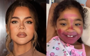 Khloe Kardashian Praises Daughter's True Makeup Aspirations