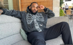 The Game Insists He Didn't Fall While Walking Down Aisle at Kid Red's Wedding
