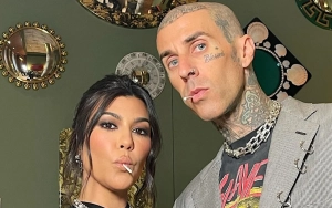 Kourtney Kardashian and Travis Barker Show Support at Reading Festival