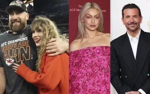 Travis Kelce Leaves Taylor Swift Behind in Rhode Island as Gigi Hadid Joins Bradley Cooper