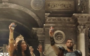 Megan Thee Stallion Rules as Empress Meg in Pepsi's 'Gladiator'-Themed NFL Ad