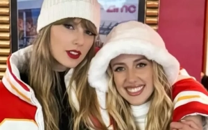 Taylor Swift and Brittany Mahomes Pour Cold Water on Feud Rumor by Hugging at U.S. Open