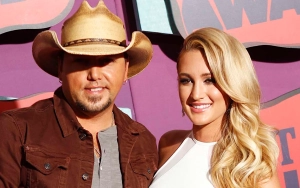 Jason Aldean Can't Keep Hands Off Wife Brittany Despite Having Their Kids Around