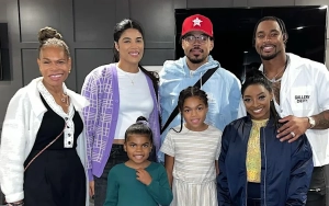 Chance The Rapper and Ex-Wife Reunite to Take Daughters to Meet Simone Biles