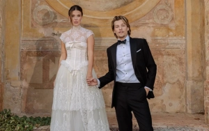 Millie Bobby Brown and Jake Bongiovi Match in Custom Tops Nodding to Their Newlywed Status
