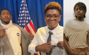 Usher's Son Compared to Dwyane Wade's Daughter Zaya After Joining Kamala Harris in TikTok Video