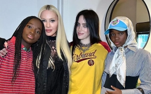 Madonna Takes Twin Daughters to Meet Billie Eilish Backstage During 'Hit Me Hard and Soft' Tour