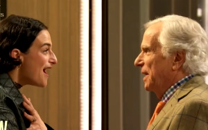 Jenny Slate Surprised by 'Parks and Rec' Co-Star Henry Winkler During Pawnee Family Reunion
