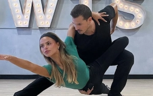 'DWTS' Star Brooks Nader Showcases Stunning Figure in Thin Dress After Dumped by Gleb Savchenko