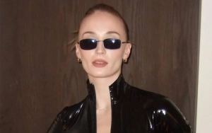 Sophie Turner Slays in Skin-Tight Latex Halloween Costume as Trinity from 'The Matrix'