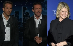 Hugh Jackman Reacts to Martha Stewart's Comment About Ryan Reynolds Being Not So Funny