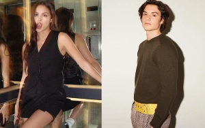 Olivia Rodrigo Gives Boyfriend Louis Partridge Loving Shout-Out With Sparkling Item