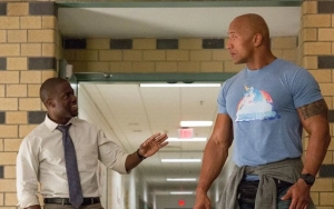 Dwayne Johnson Cracks a Joke About Kevin Hart's Height