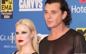 Gavin Rossdale and GF Xhoana Xheneti Show Off Rock 'n' Roll Style on Red Carpet at MTV EMAs