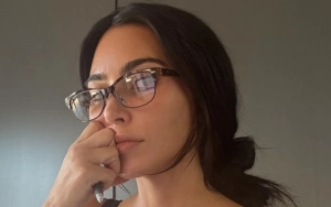 Kim Kardashian Shares Sultry Study Selfie After Report of Her Stalled Law Studies