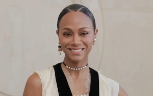 Zoe Saldana Celebrates Her First-Ever Golden Globe Nomination with Loved Ones