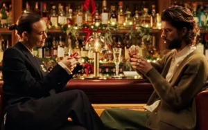 Keira Knightley and Ben Whishaw Celebrating 'Black Doves' Season 2 Renewal With a Toast