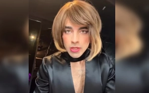 Joe Jonas Unleashes His Drag Alter Ego With Glamorous Make-Up 