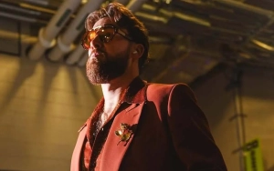 Travis Kelce Draws Comparison to Will Ferrell's Ron Burgundy at Super Bowl LIX 