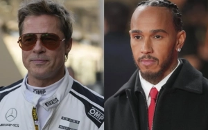 Brad Pitt 'Clawing at the Windows' During Heart-Pounding F1 Lap With Lewis Hamilton