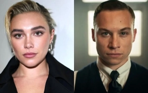Florence Pugh Gets Flirty With Finn Cole After He Joins Her at 'Thunderbolts' Premiere