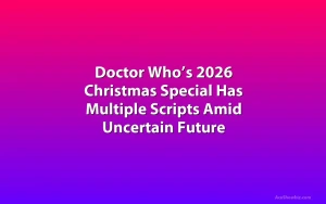 Doctor Who’s 2026 Christmas Special Has Multiple Scripts Amid Uncertain Future