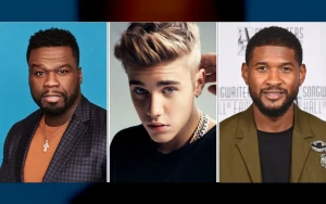 50 Cent Comments on Viral Image of Justin Bieber and Usher at Oscars
