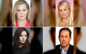 Amy Schumer Enjoys Knicks Game with Friends as Stars Shine in NYC and Beyond