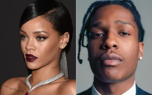 Rihanna and A$AP Rocky Impress in Coordinated Leather Outfits for Date Night