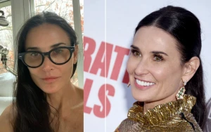 Demi Moore Unveils Bold New Bob Hairstyle at Gucci Milan Show