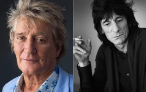 Rod Stewart and Ron Wood Reunite for King’s Trust Concert in London
