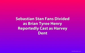 Sebastian Stan Fans Divided as Brian Tyree Henry Reportedly Cast as Harvey Dent