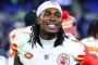 Chiefs' Rice Turn Himself in to After Car Crash in Texas