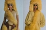 Kim Kardashian Slammed After Channeling North West's 'Lion King' Looks With Identical Furry Outfit