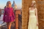 Sabrina Carpenter Channels Claudia Schiffer in Versace's Iconic Checkerboard Dress