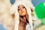 Tate McRae Poses in Revealing Outfits Under the Snow for SKIMS Holiday Campaign