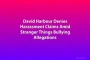 David Harbour Denies Harassment Claims Amid Stranger Things Bullying Allegations
