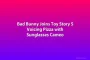 Bad Bunny Joins Toy Story 5 Voicing Pizza with Sunglasses Cameo