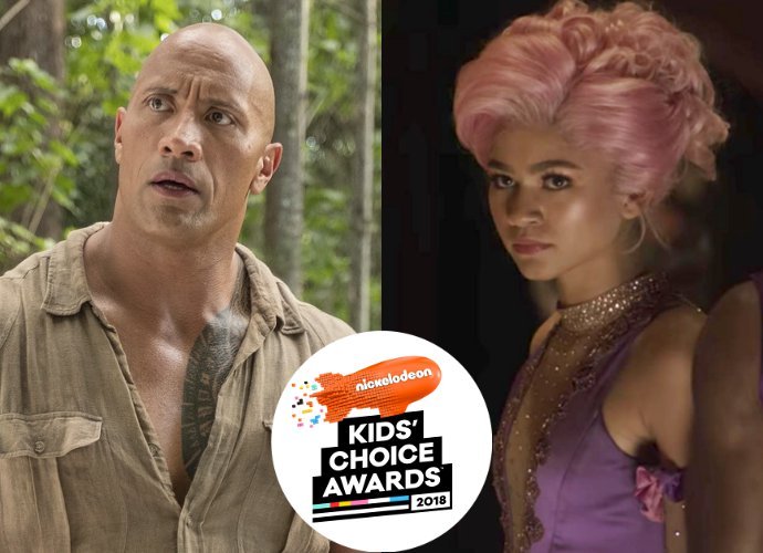 Kids' Choice Awards 2018: Dwayne Johnson and Zendaya Among Movie Winners
