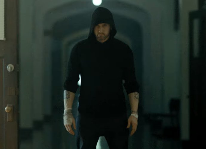 Eminem Teases Bloody Music Video for 'Framed'