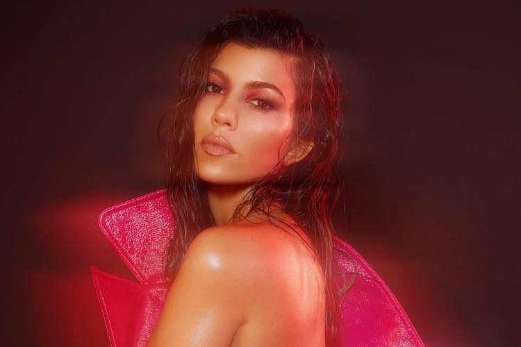 Kourtney Kardashian Promotes Kylie Cosmetics Collab by Baring All for V Magazine
