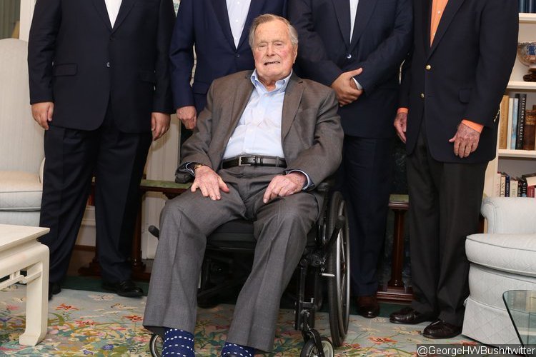 George H.W. Bush Hospitalized With Blood Infection Following Wife's Funeral