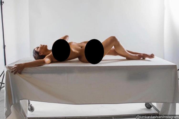 Here's Why Kim Kardashian Posts Explicit Nude Pics to Promote New Fragrance