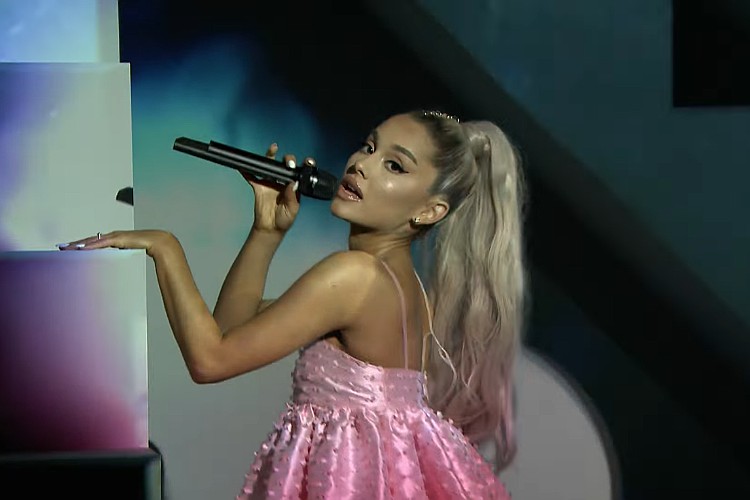 Ariana Grande Debuts Performance of 'No Tears Left to Cry' on 'Tonight Show'
