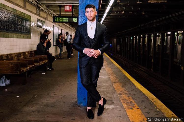 Nick Jonas Took Subway to Met Gala