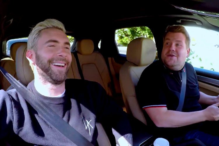 Adam Levine and James Corden Pulled Over by Cops During 'Carpool Karaoke'