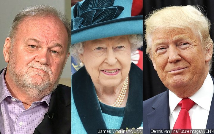 Meghan Markle's Dad Slams Queen Elizabeth for Meeting Donald Trump Before Him