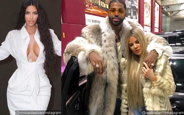 Video: Kim Kardashian Gets Tristan Thompson to Unblock Her on Instagram at Khloe's Birthday Party