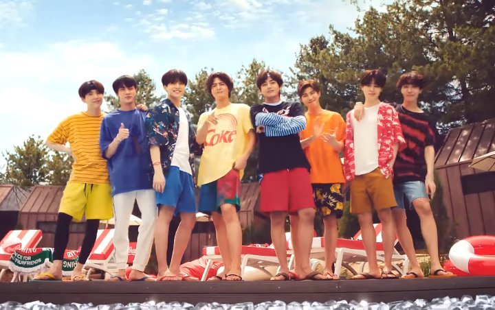 BTS Joins Park Bo Gum at Pool Party in New Coca-Cola Ad